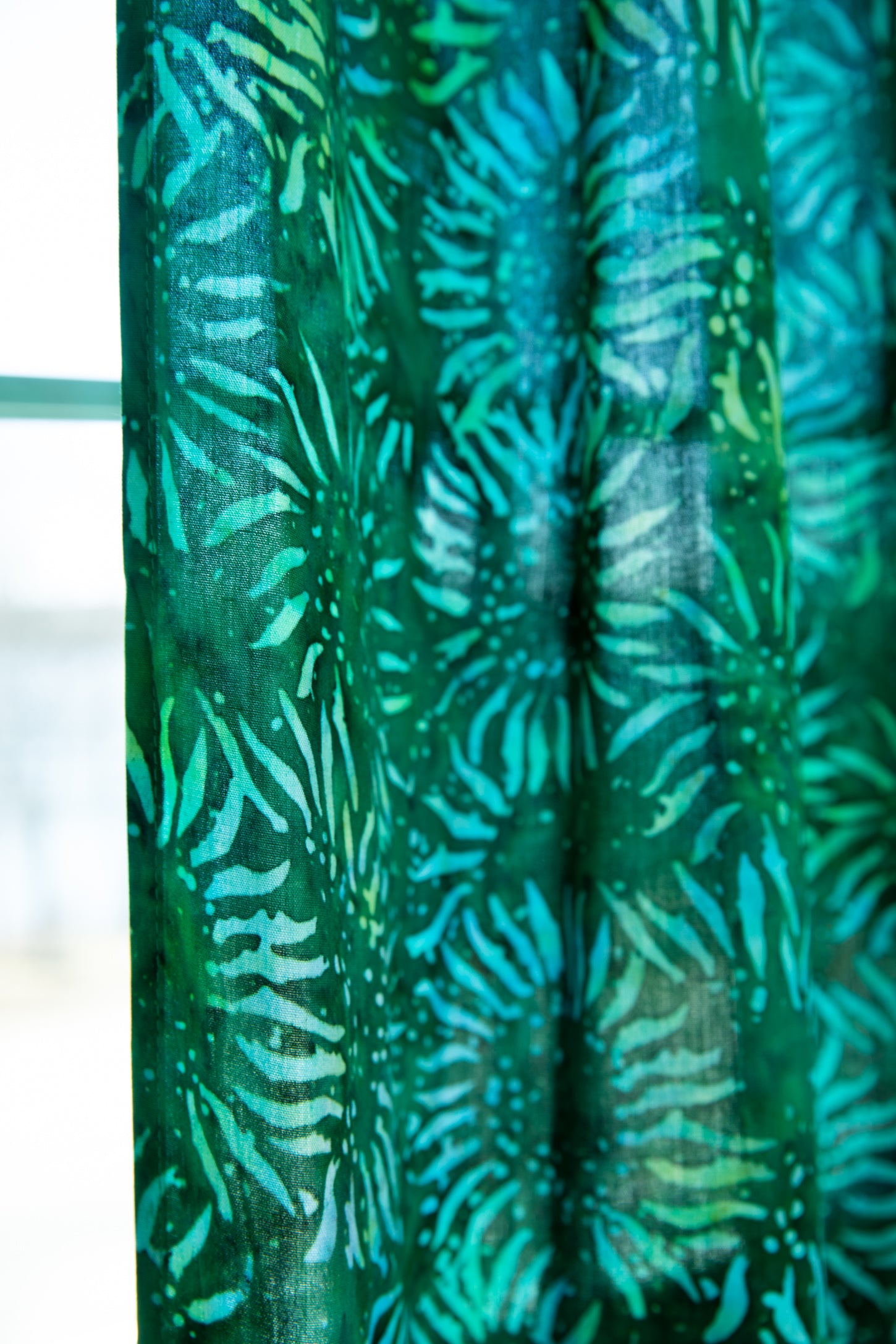 Batik Curtain Panel