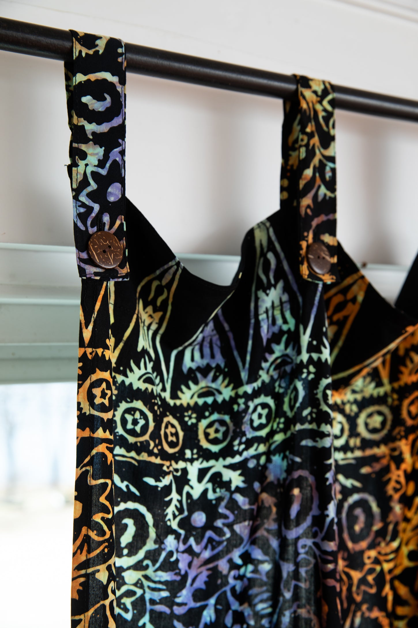 Batik Curtain Panel