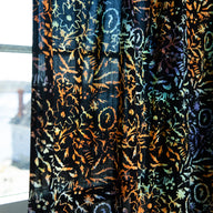 Batik Curtain Panel