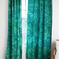 Batik Curtain Panel