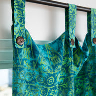 Batik Curtain Panel
