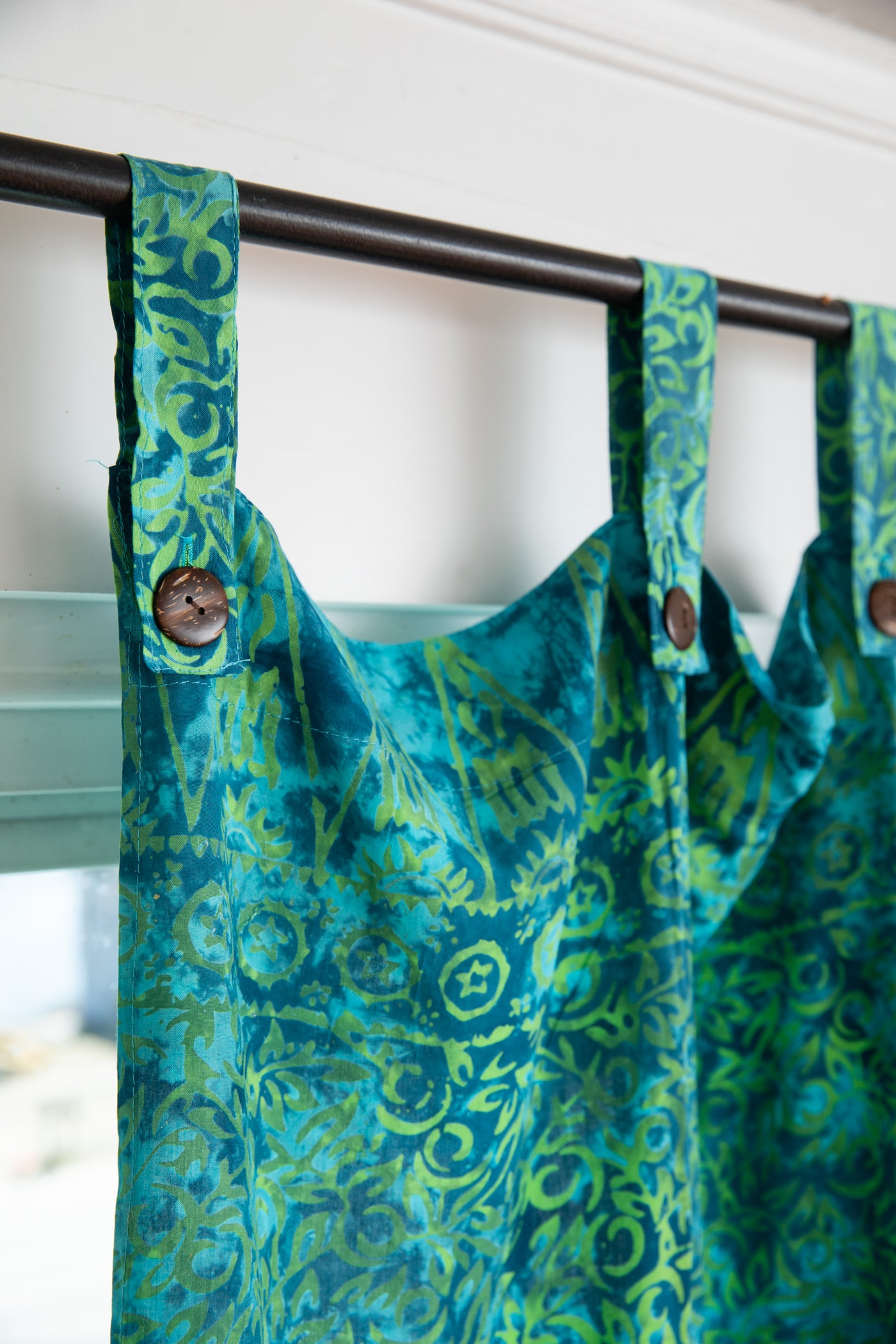 Batik Curtain Panel