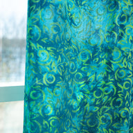 Batik Curtain Panel