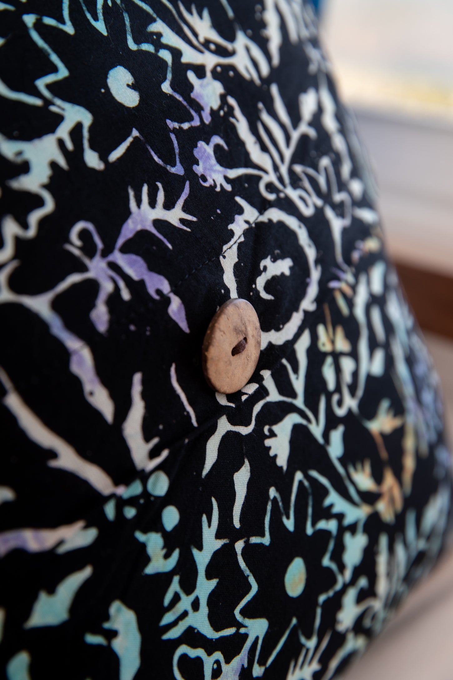 Batik Pillow Sham Mexicali Blues