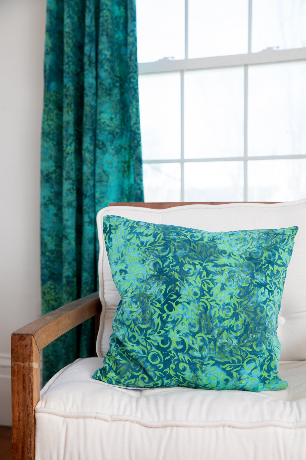Batik Pillow Sham · Mexicali Blues