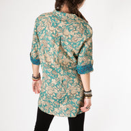 Bella Block Print Kurta Tunic