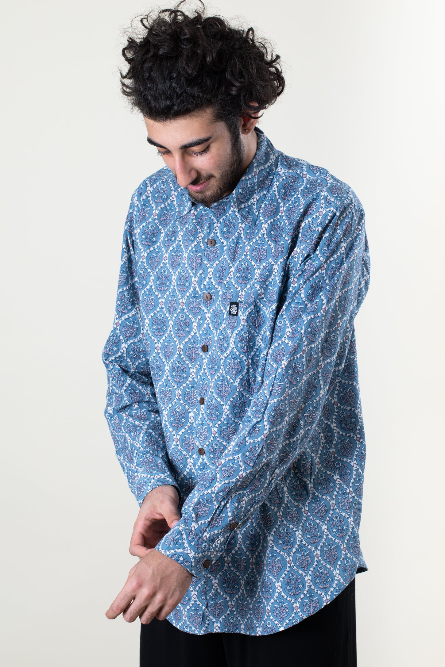 Bodhi Indian Block Print Shirt