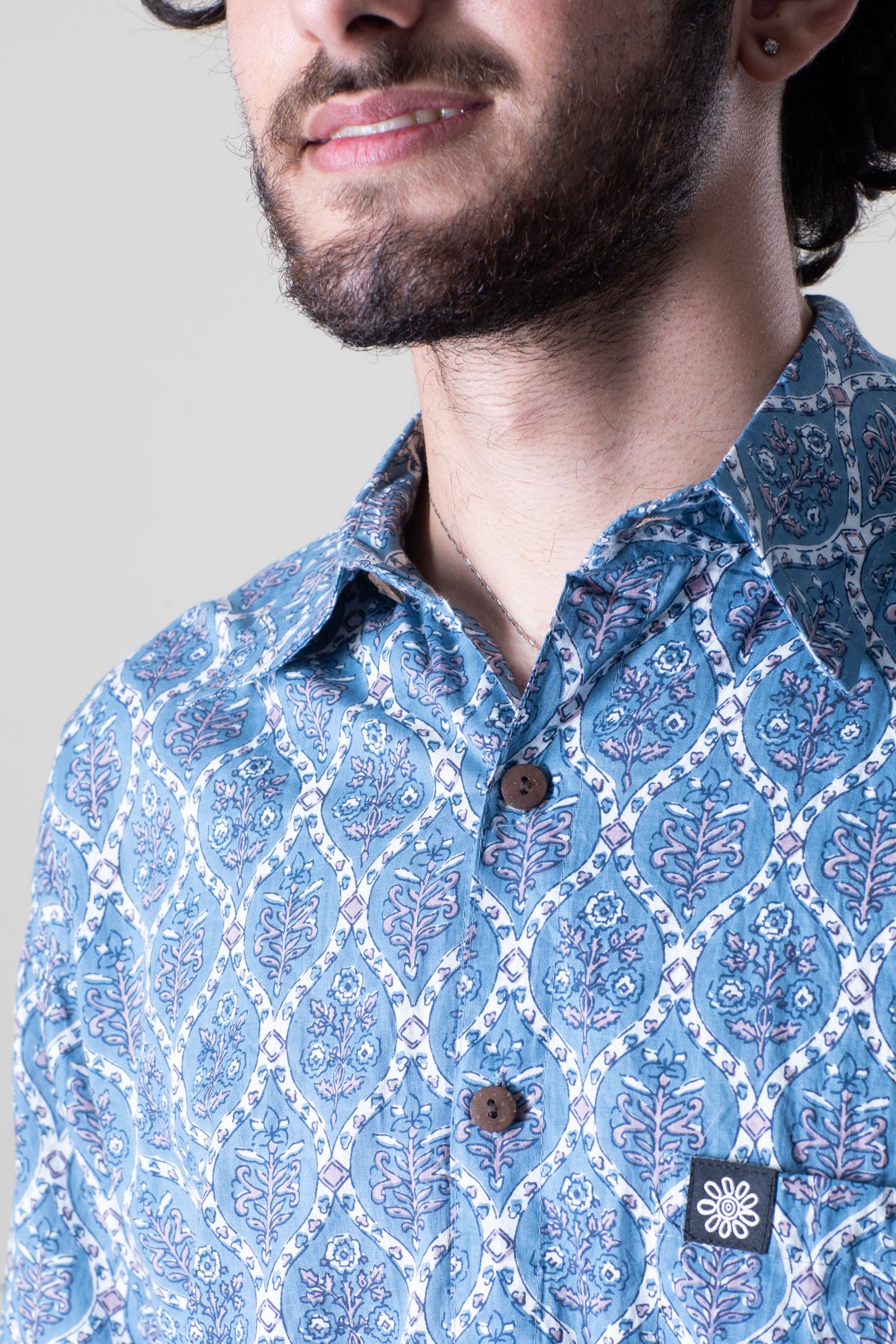 Bodhi Indian Block Print Shirt
