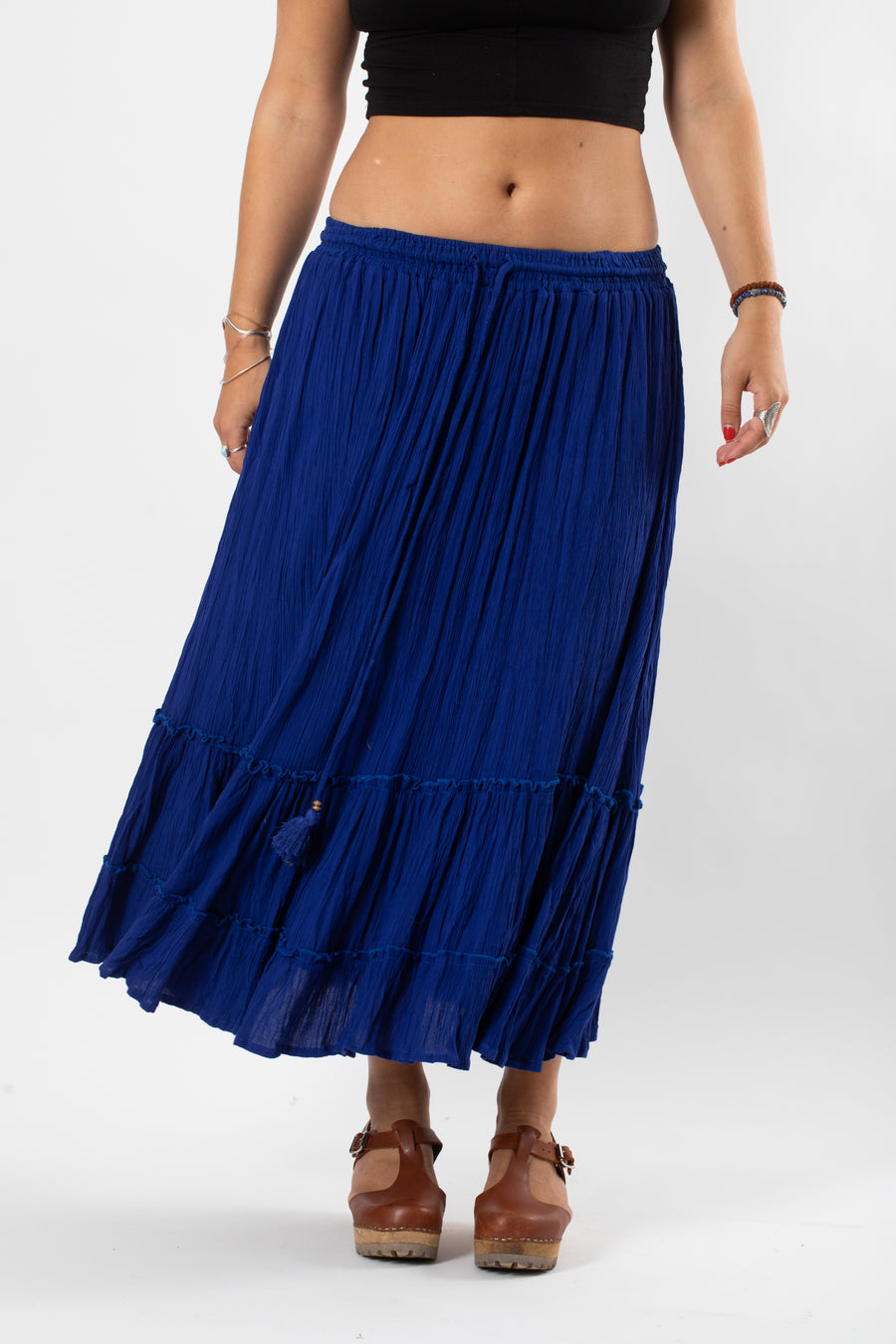 Breezy Bliss Boho Prairie Skirt