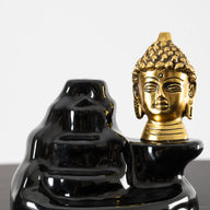Buddha Head Waterfall Backflow Incense Burner