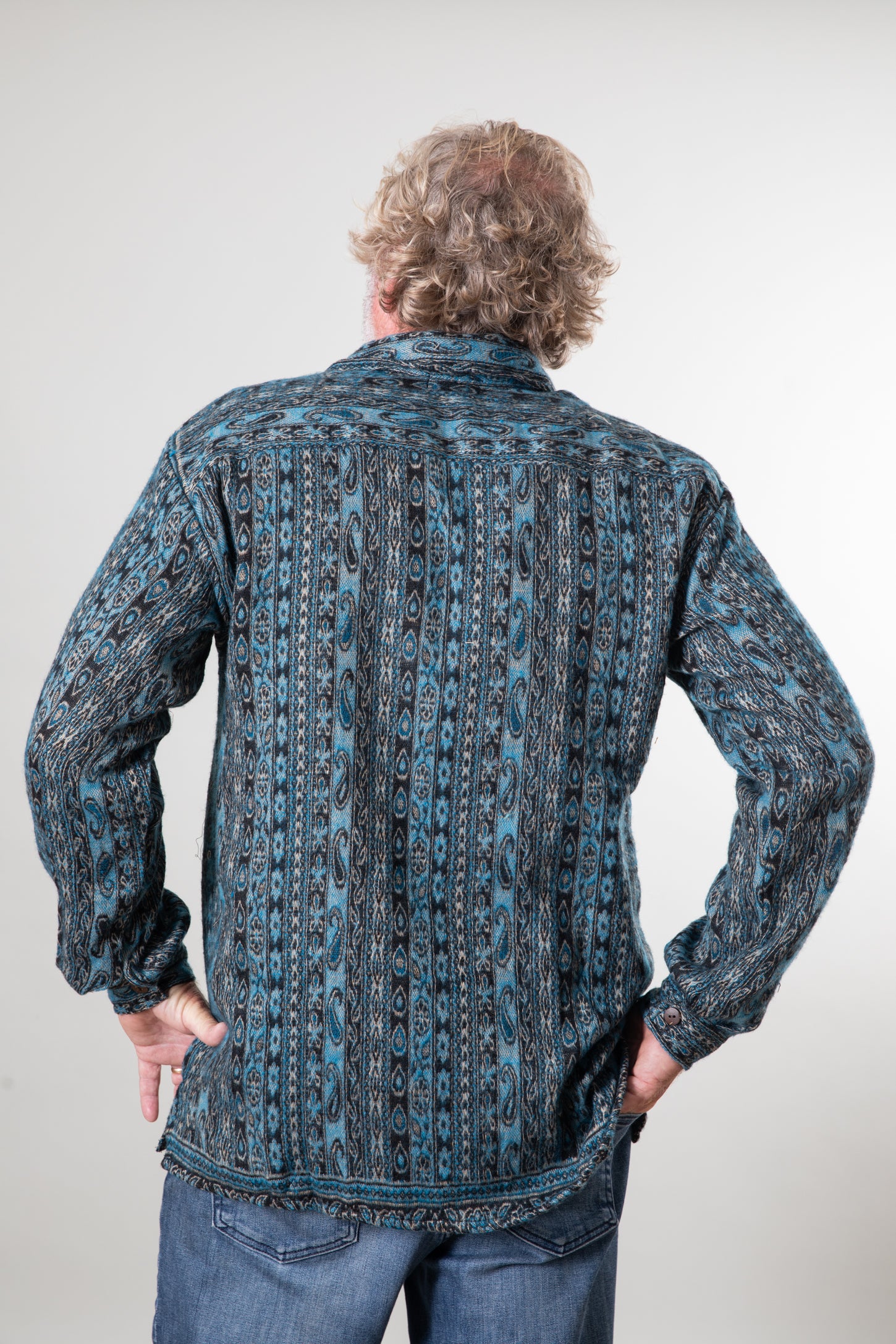 Buta Blanket Paisley Shacket