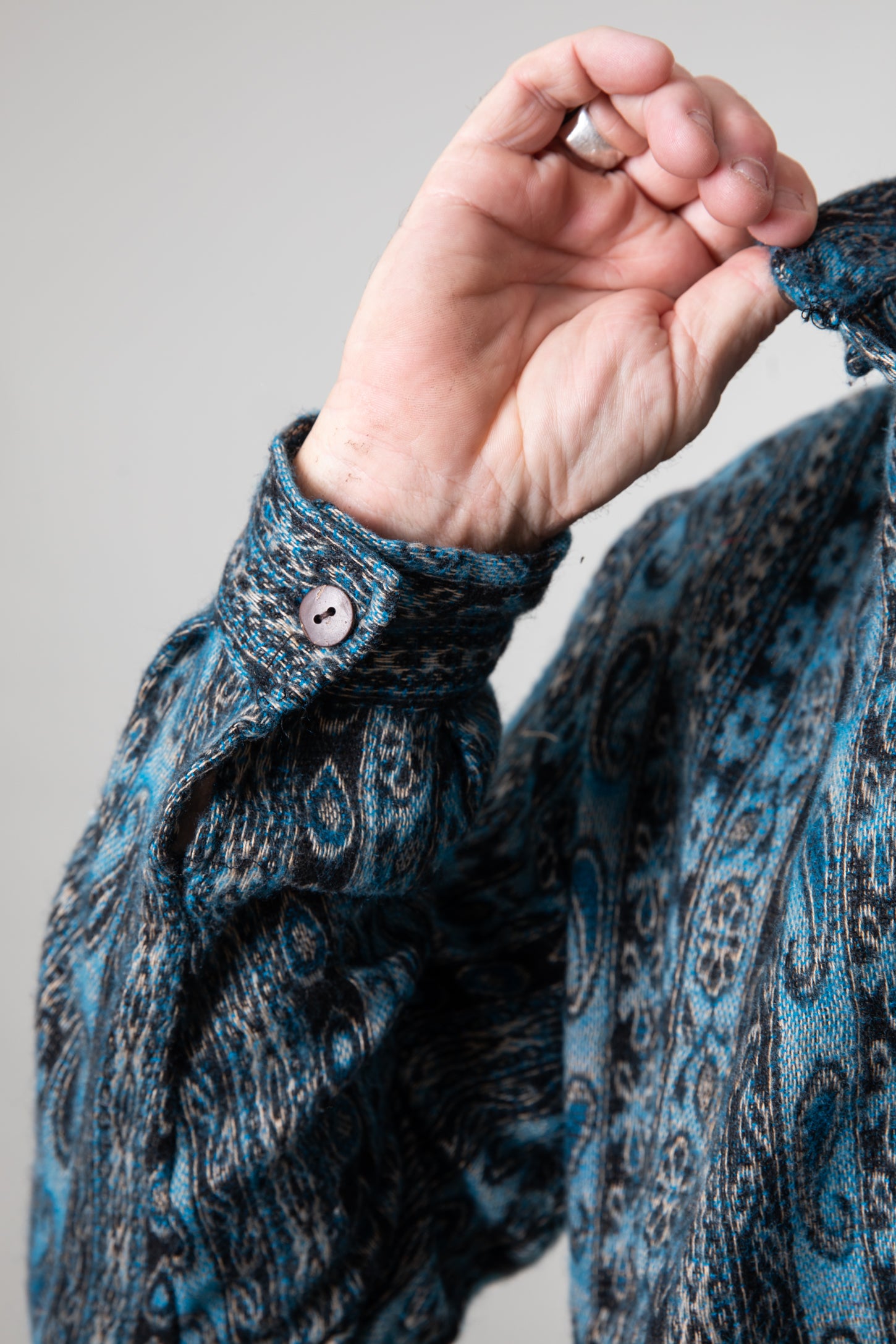 Buta Blanket Paisley Shacket