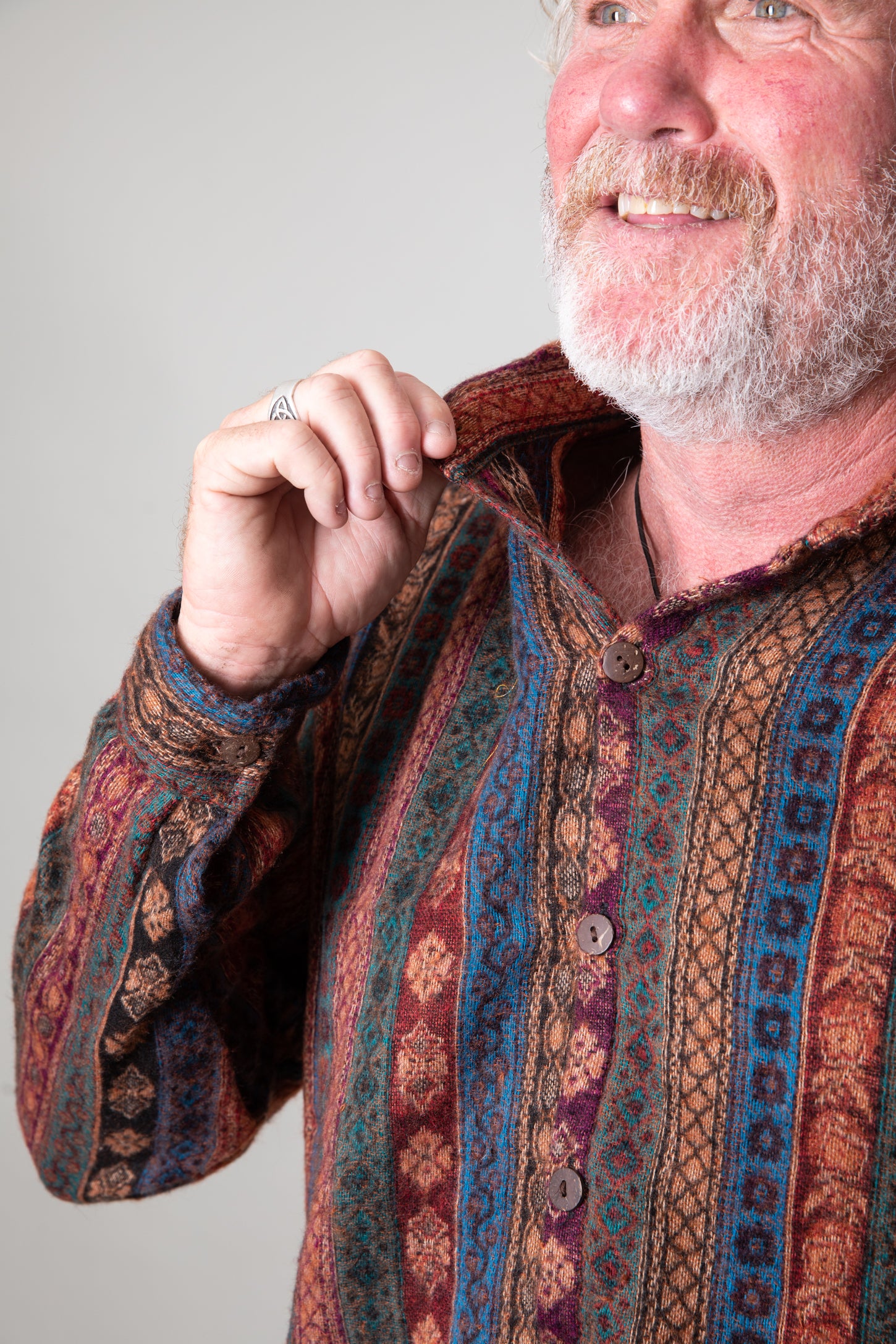 Buta Blanket Paisley Shacket