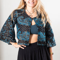 Buta Indian Flare Sleeve Cardigan