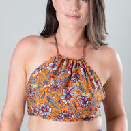 Casey Cropped Halter Top