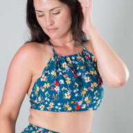 Casey Cropped Halter Top