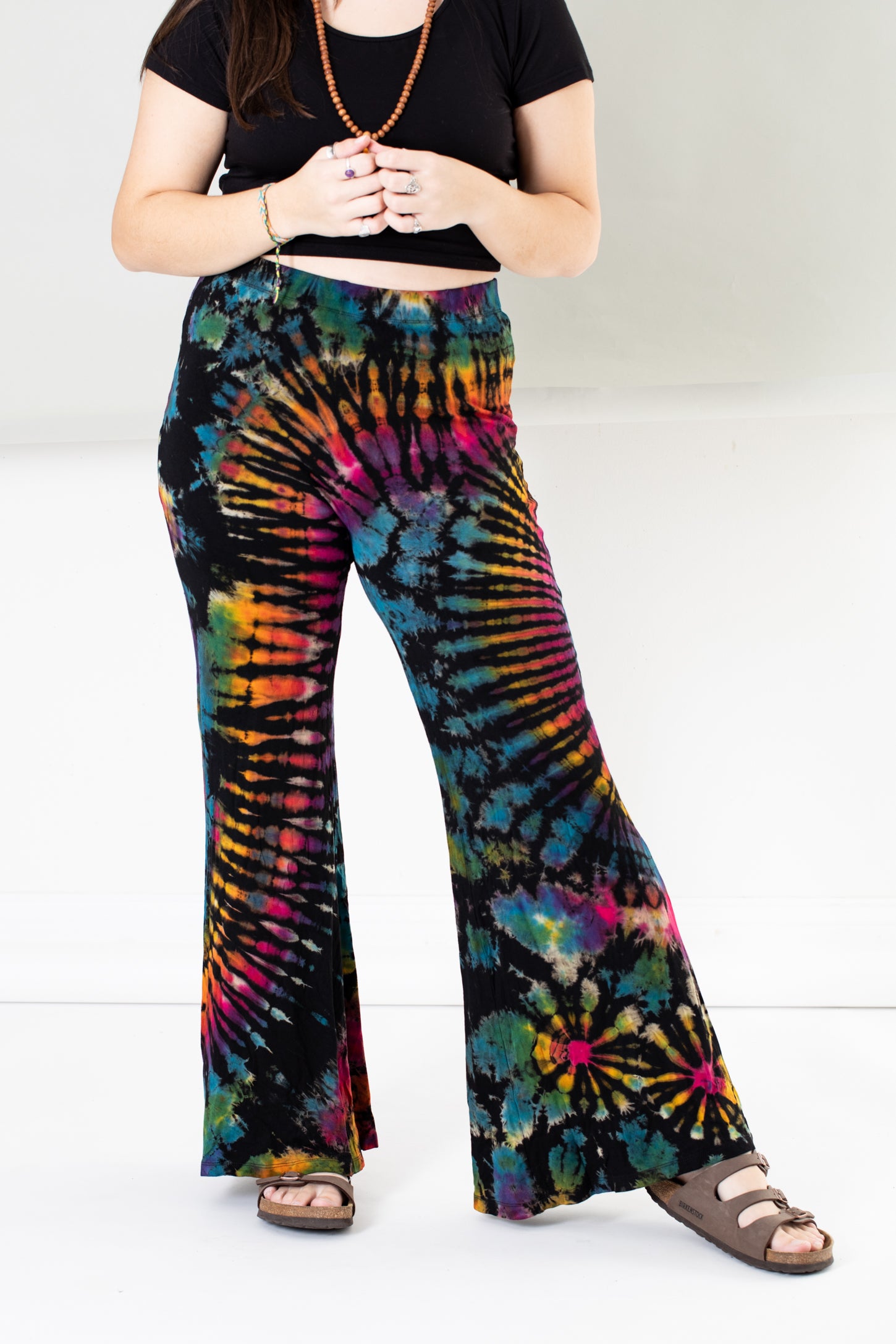 Cassidy Wide Leg Tie Dye Pants