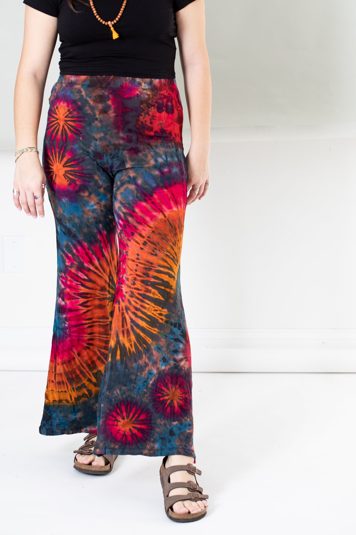 Cassidy Wide Leg Tie Dye Pants