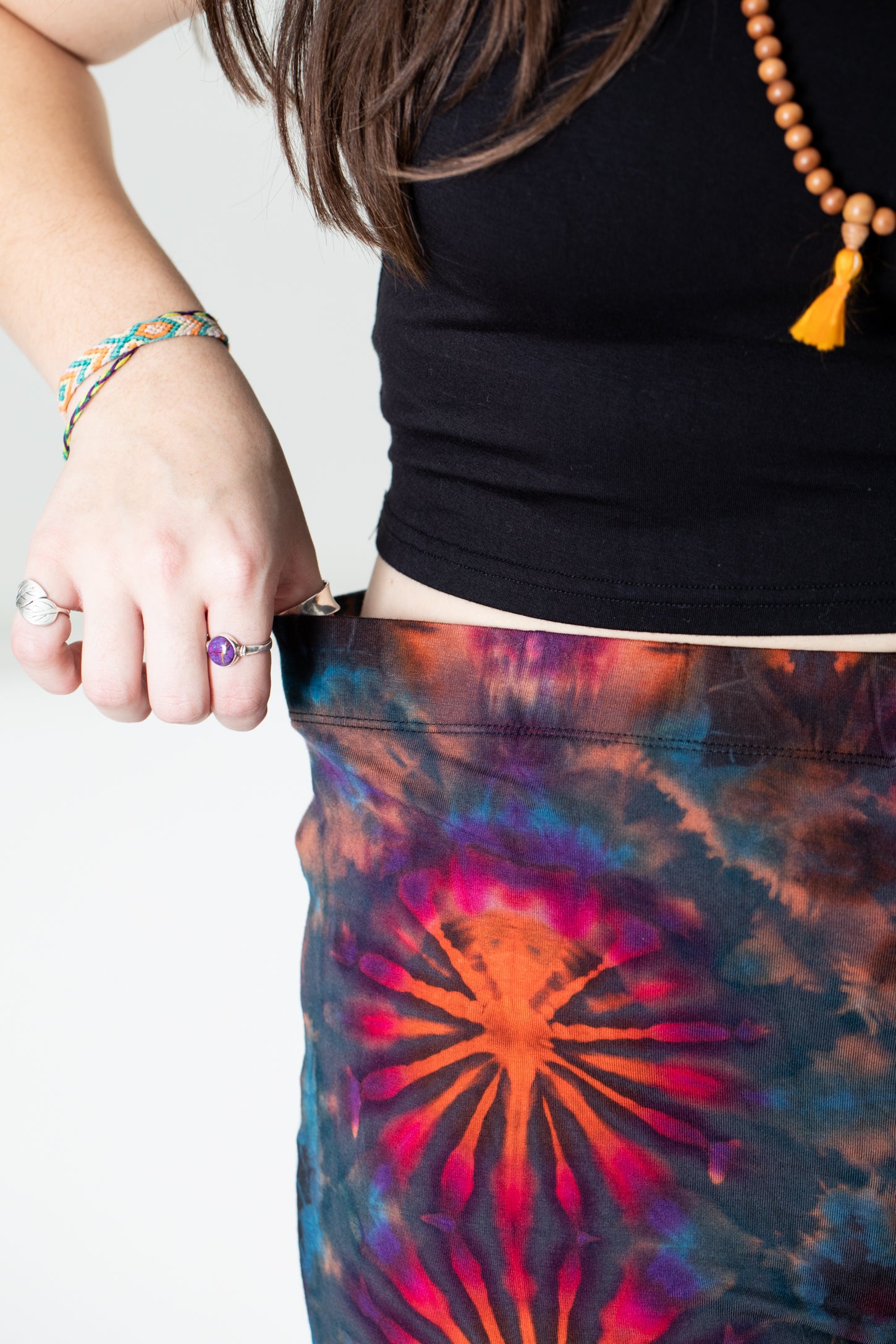 Cassidy Wide Leg Tie Dye Pants