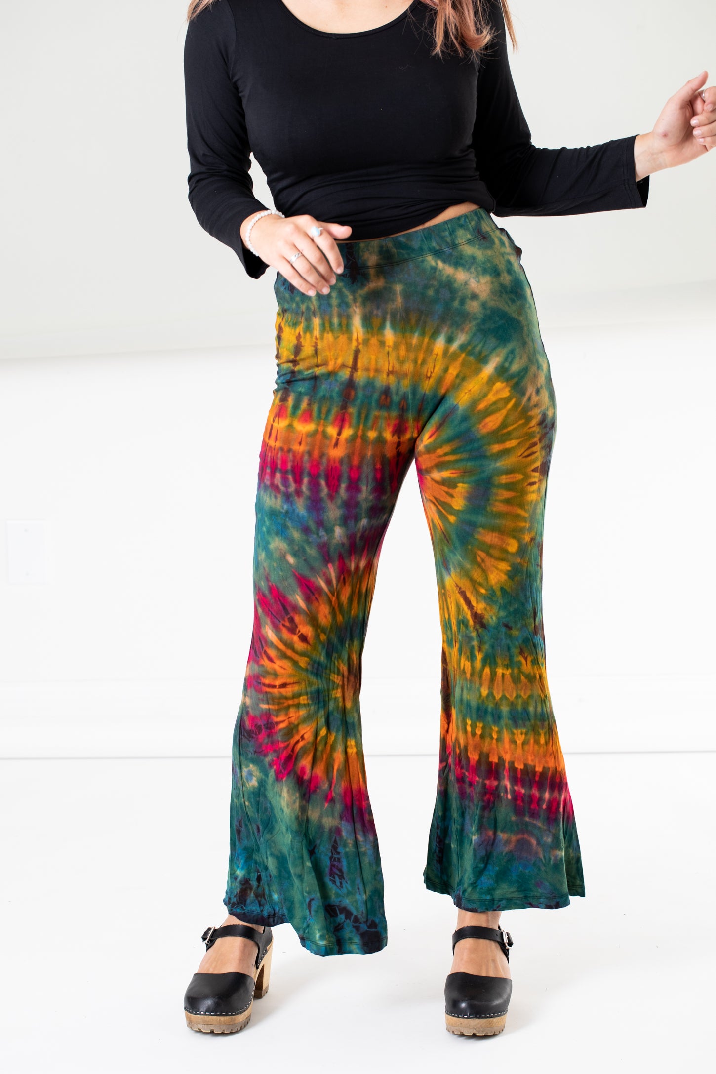 Cassidy Wide Leg Tie Dye Pants