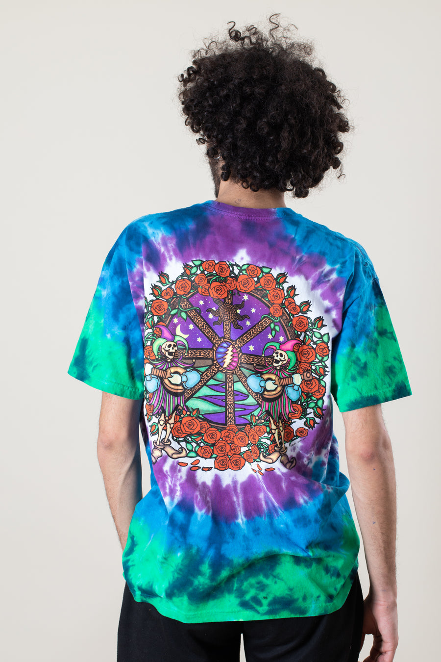 Celtic Mandala Tie Dye T