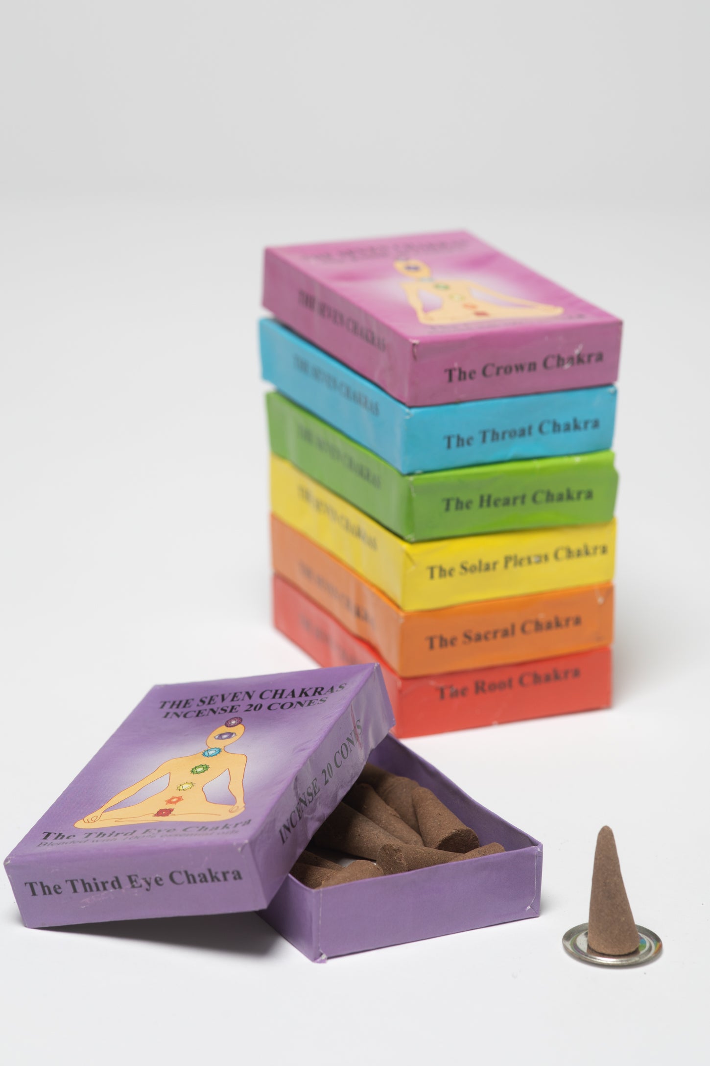 S*O様 Cakra Jig & Yambal デルタ オリカラ 3本セット Chakra Gift Set Cone Incense · Mexicali Blues