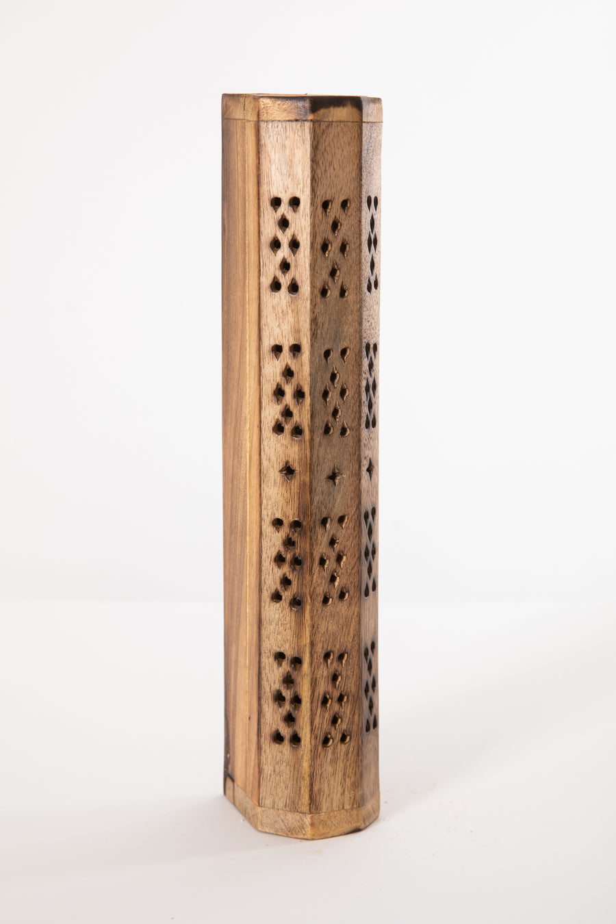 Coffin Carved Wooden Incense Burner