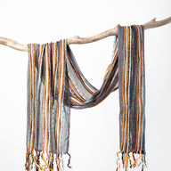Confetti Stripe Lightweight Scarf