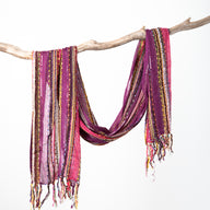 Confetti Stripe Lightweight Scarf
