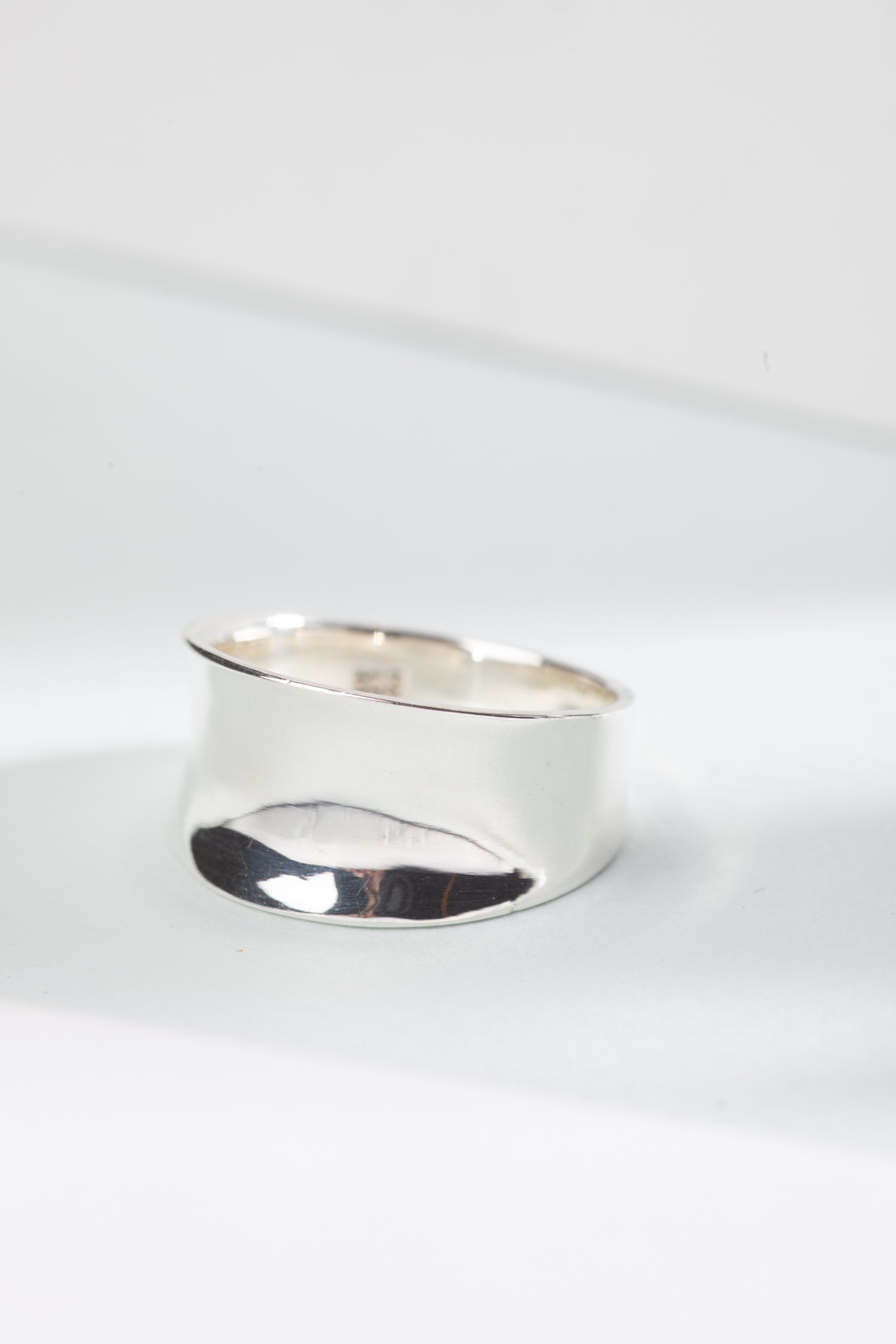 Curved Sterling Band