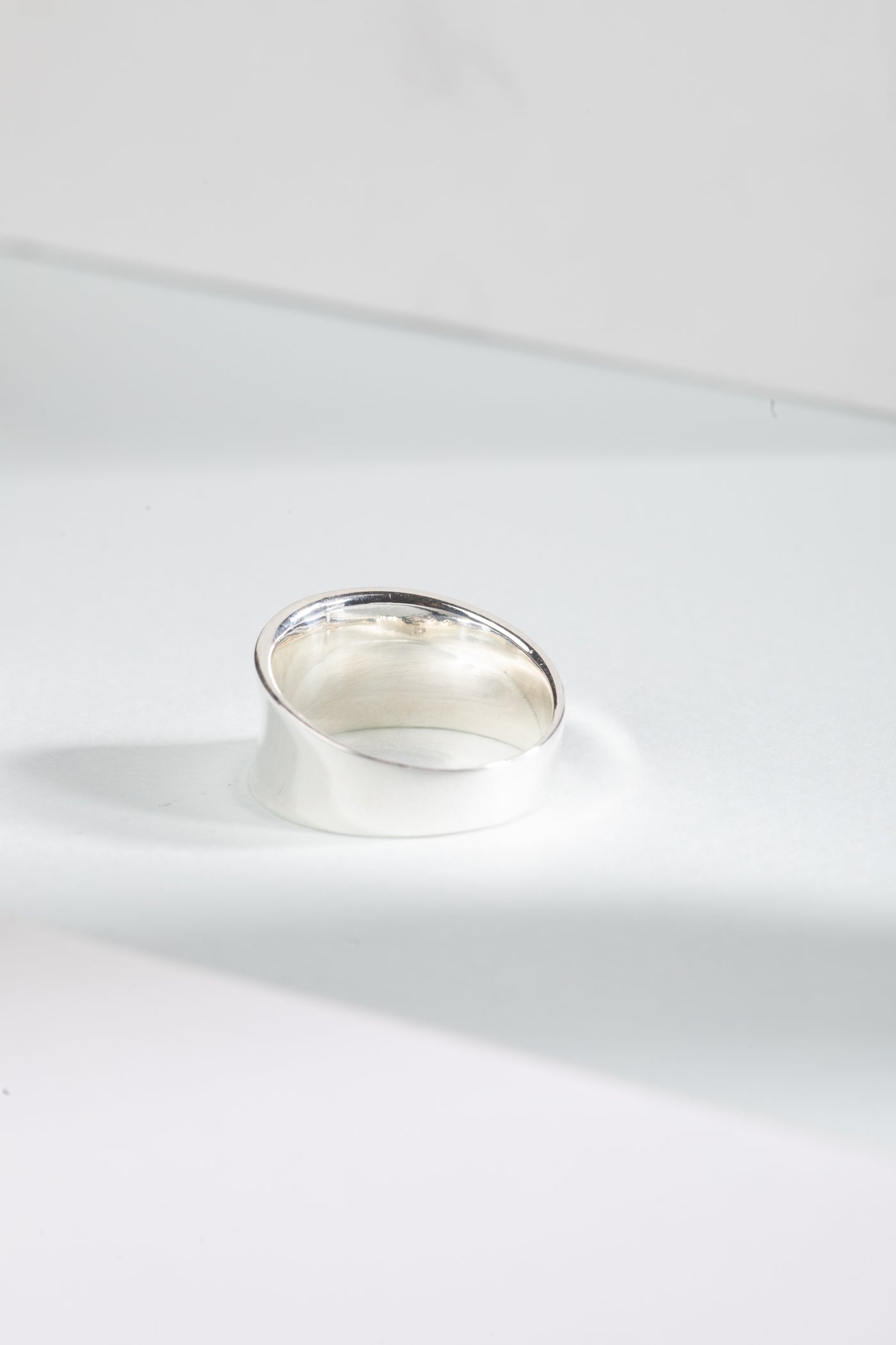 Curved Sterling Band