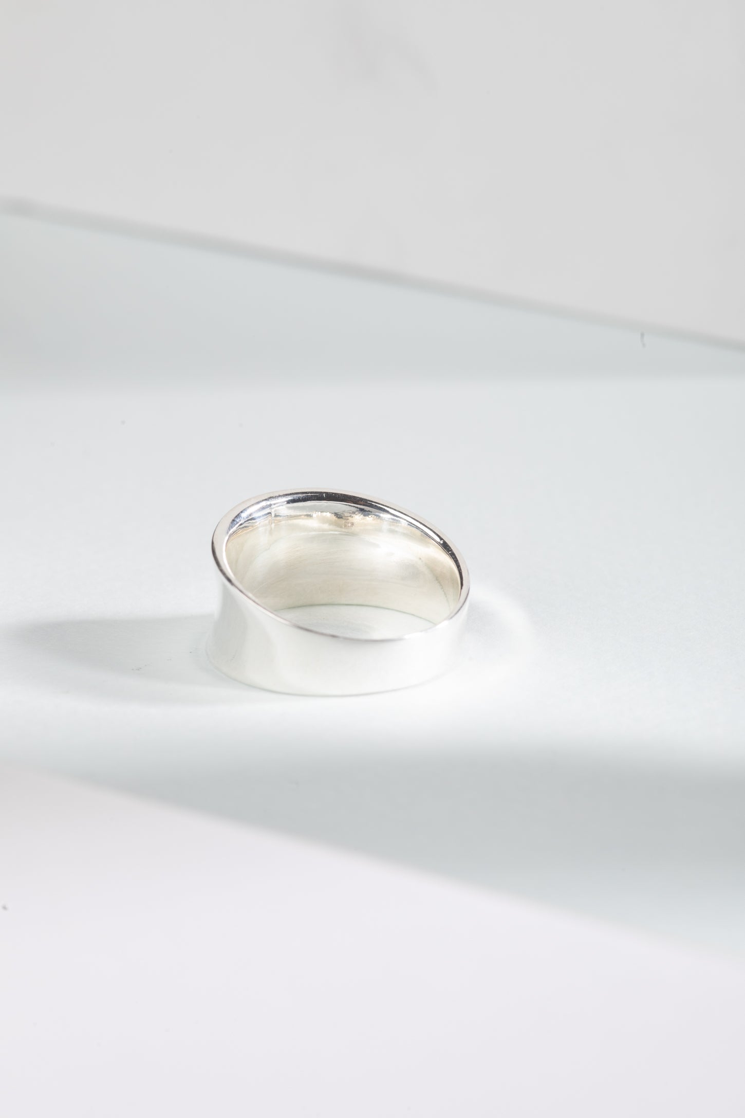 Curved Sterling Band