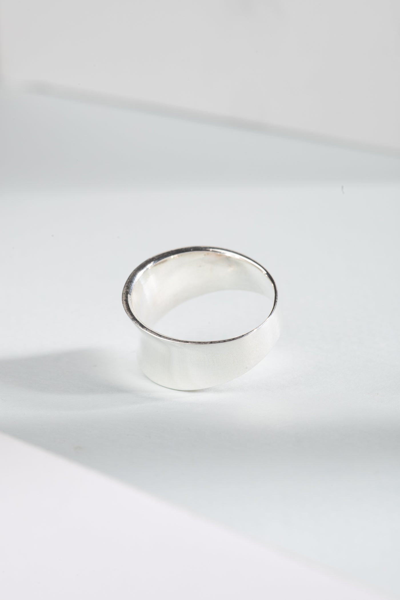 Curved Sterling Band