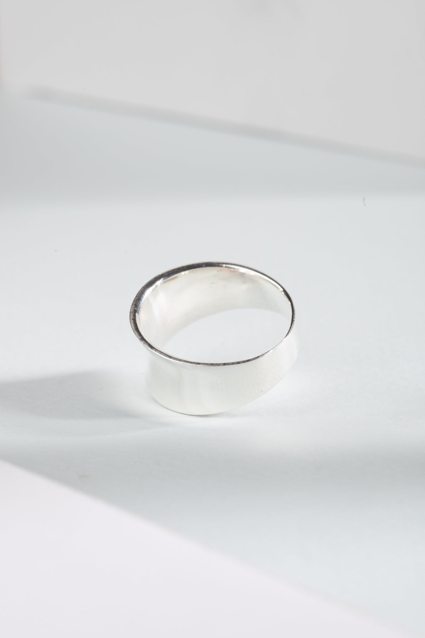 Curved Sterling Band