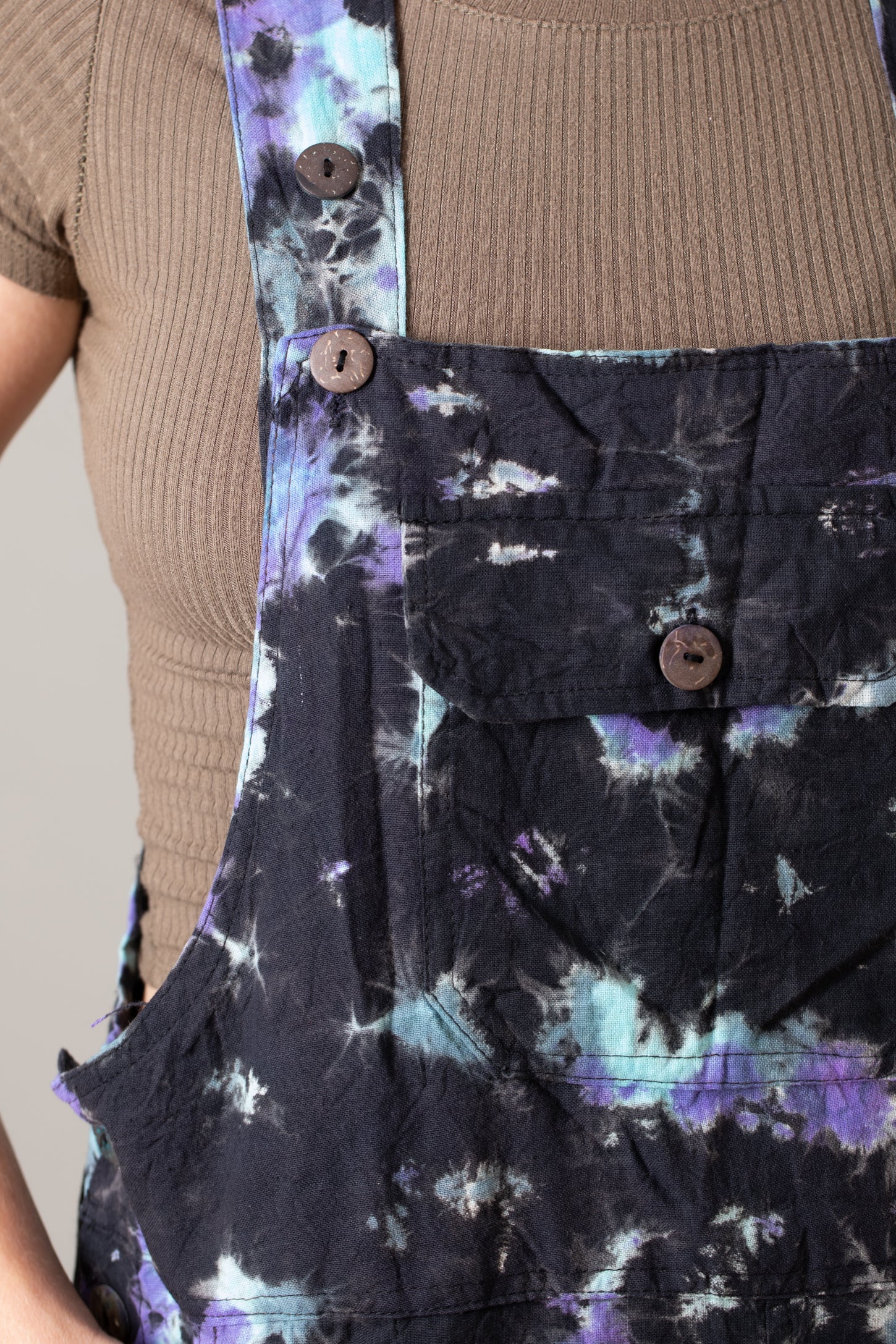 Dupree Tie Dye Overalls