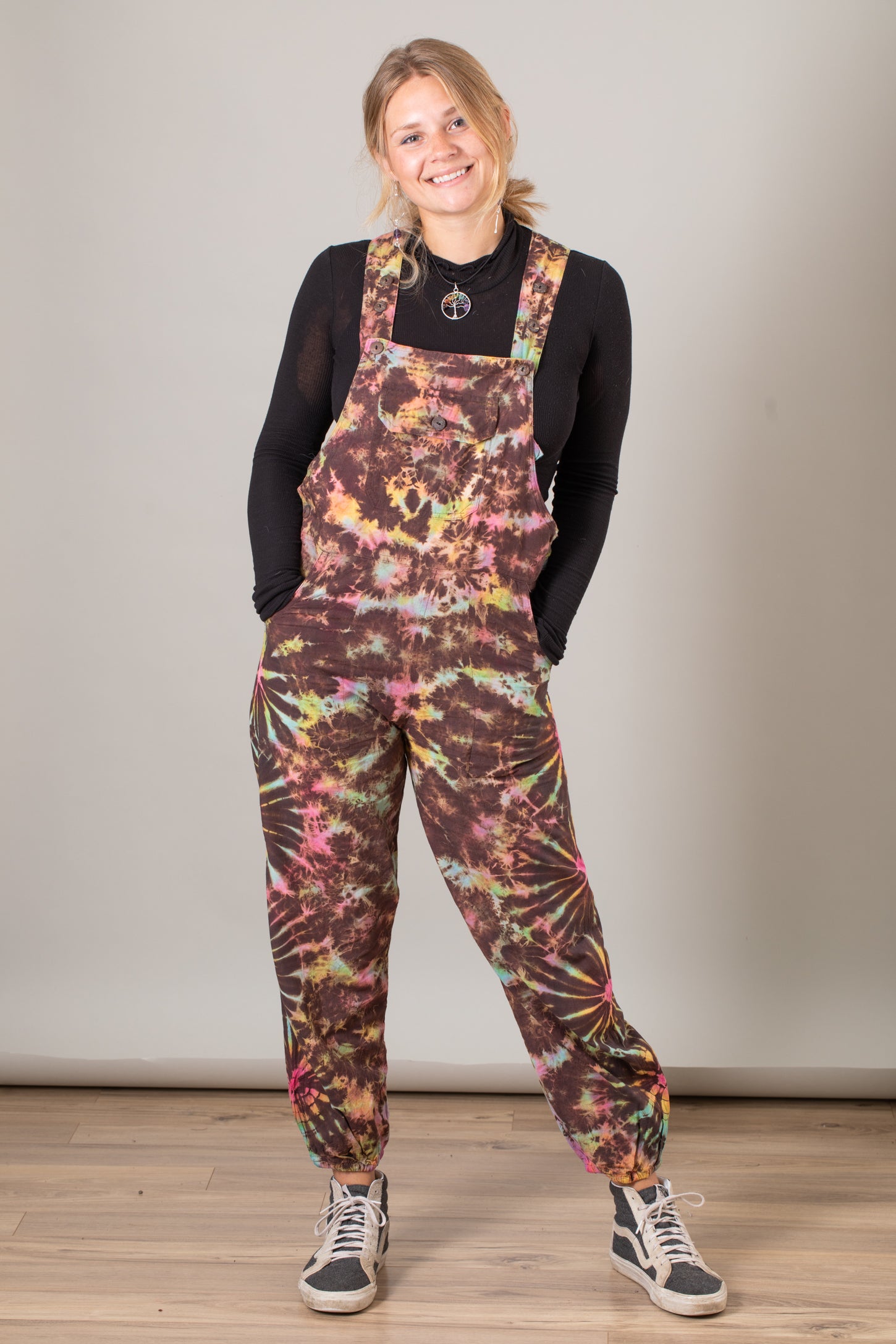 Dupree Tie Dye Overalls
