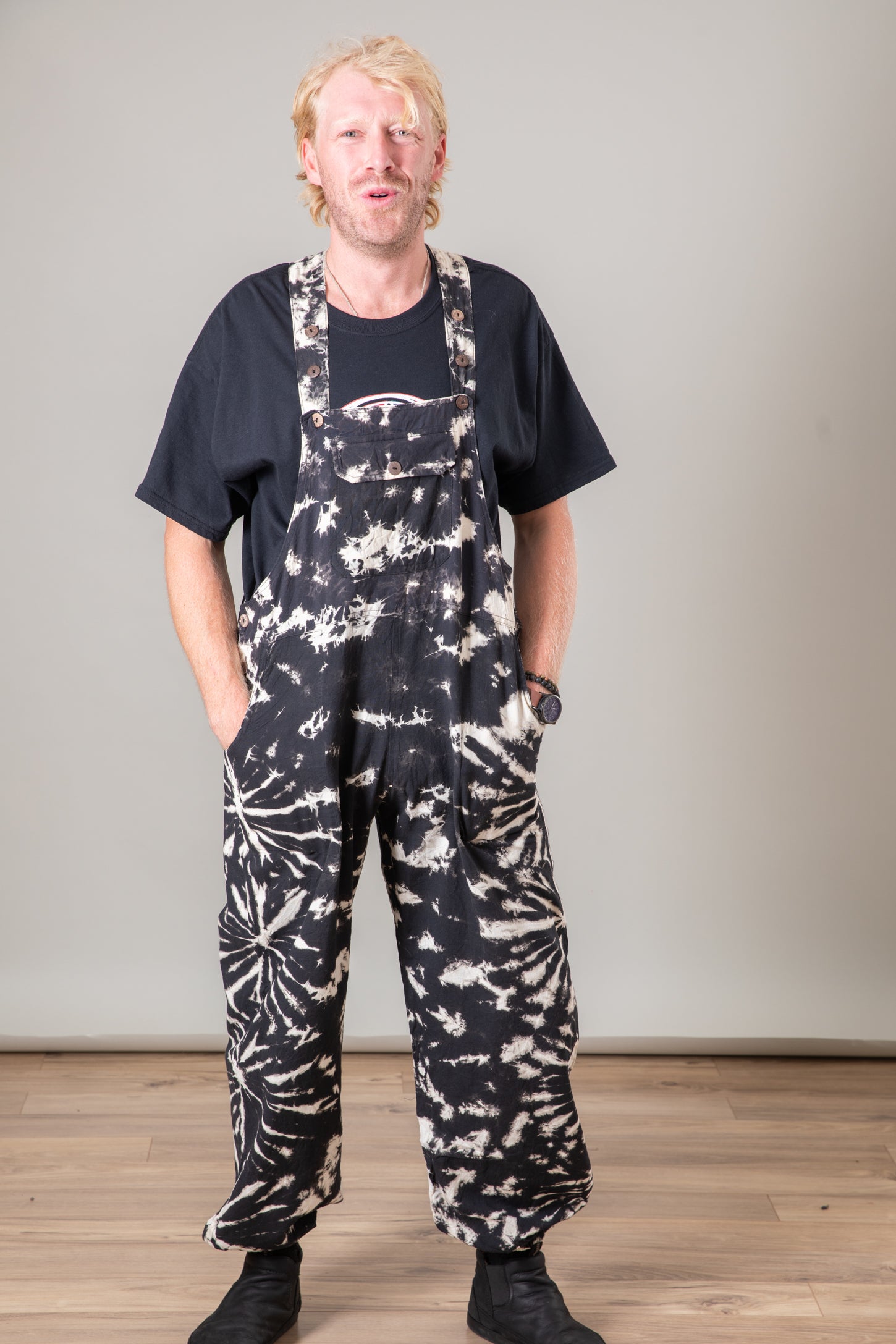 Dupree Tie Dye Overalls