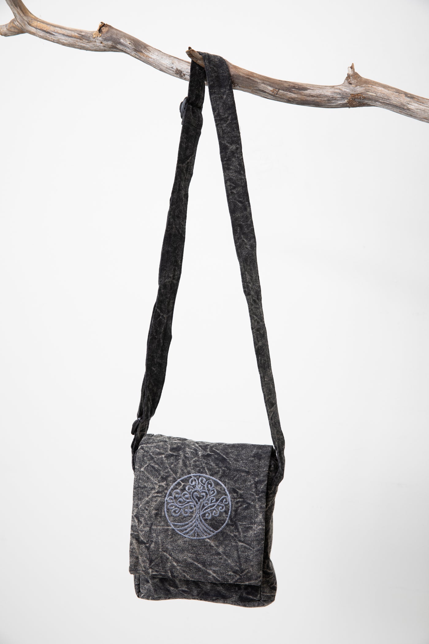 Embroidered Sacred Symbol Nepalese Bag