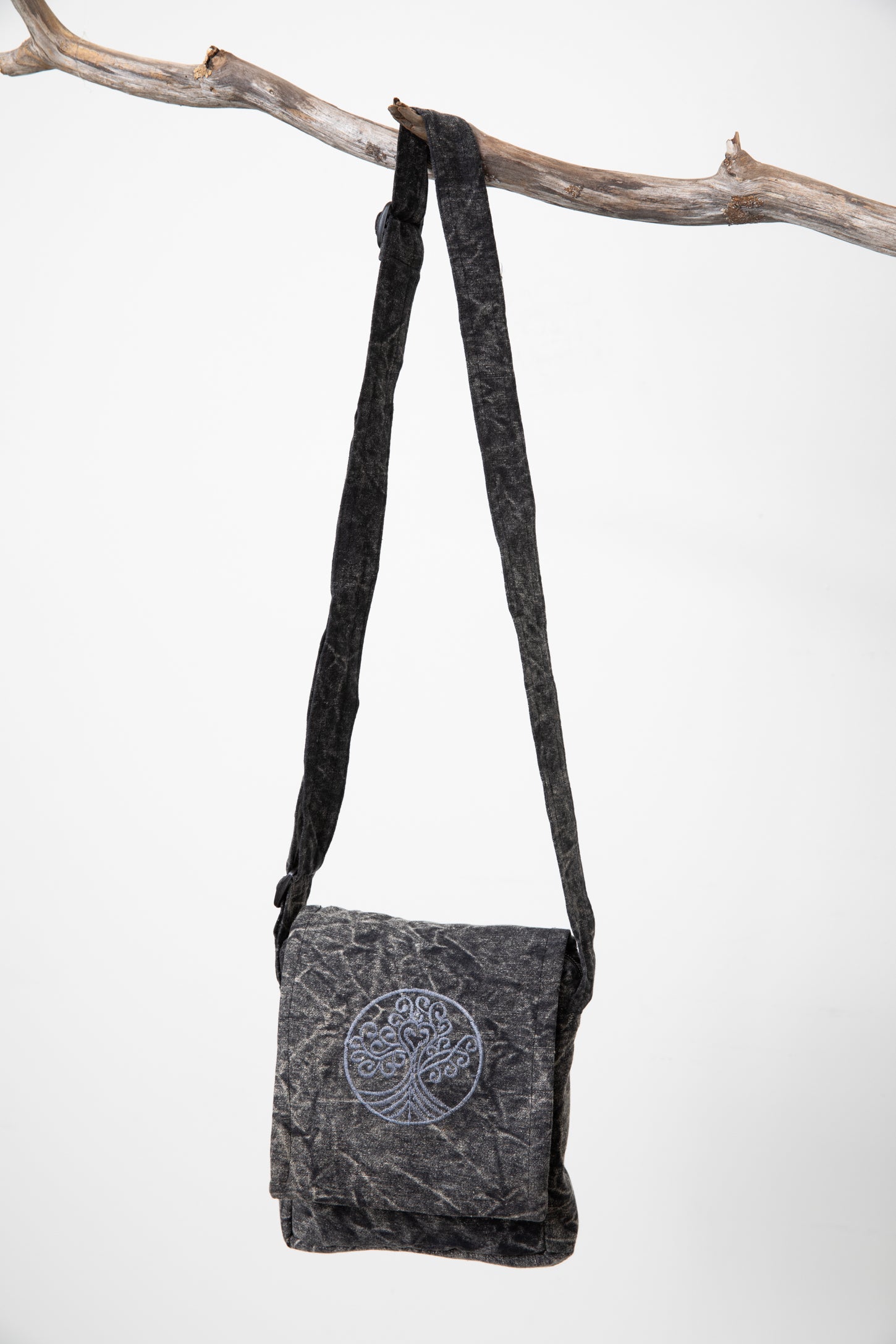 Embroidered Sacred Symbol Nepalese Bag