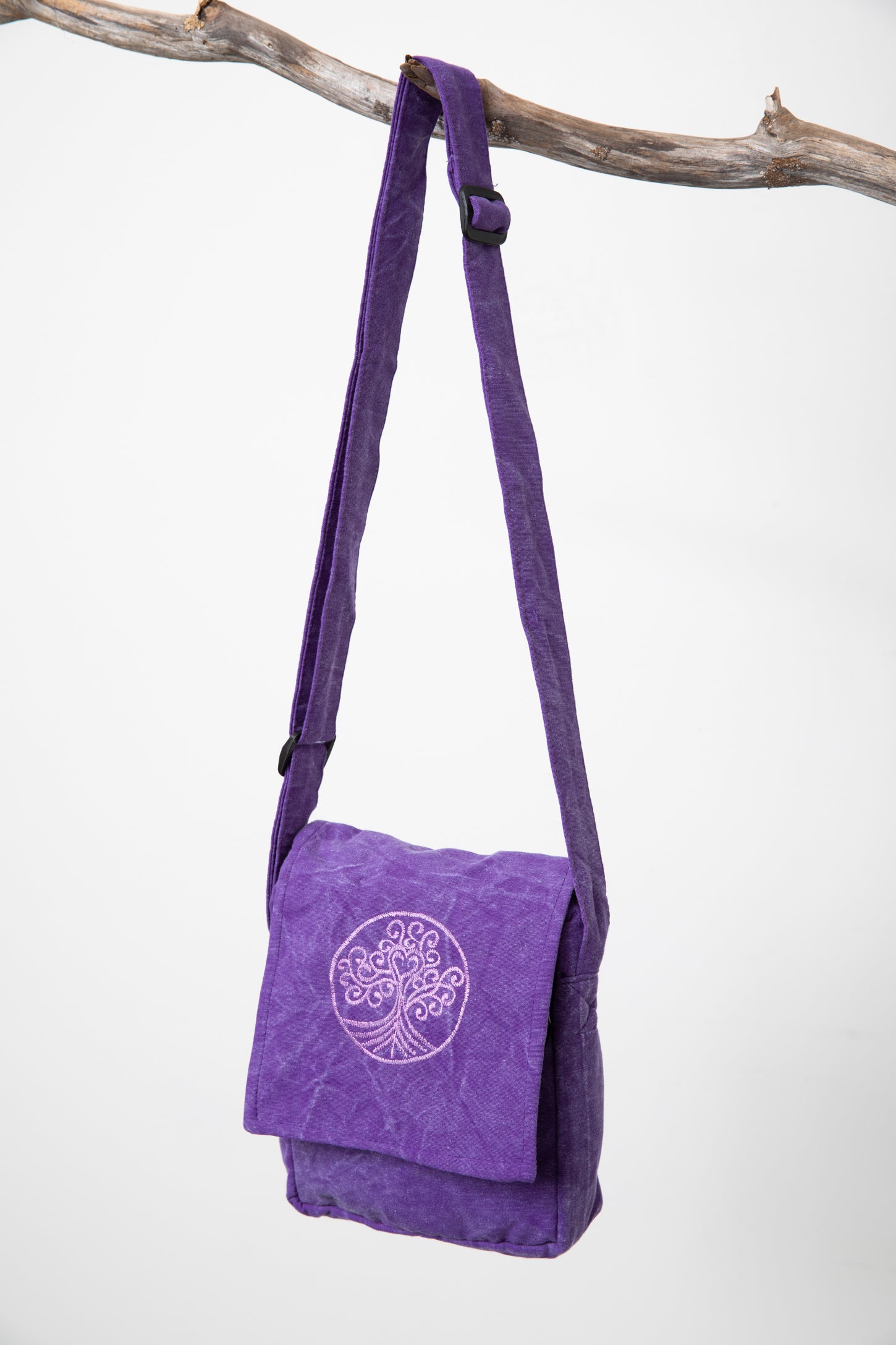 Embroidered Sacred Symbol Nepalese Bag