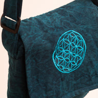 Embroidered Sacred Symbol Nepalese Bag