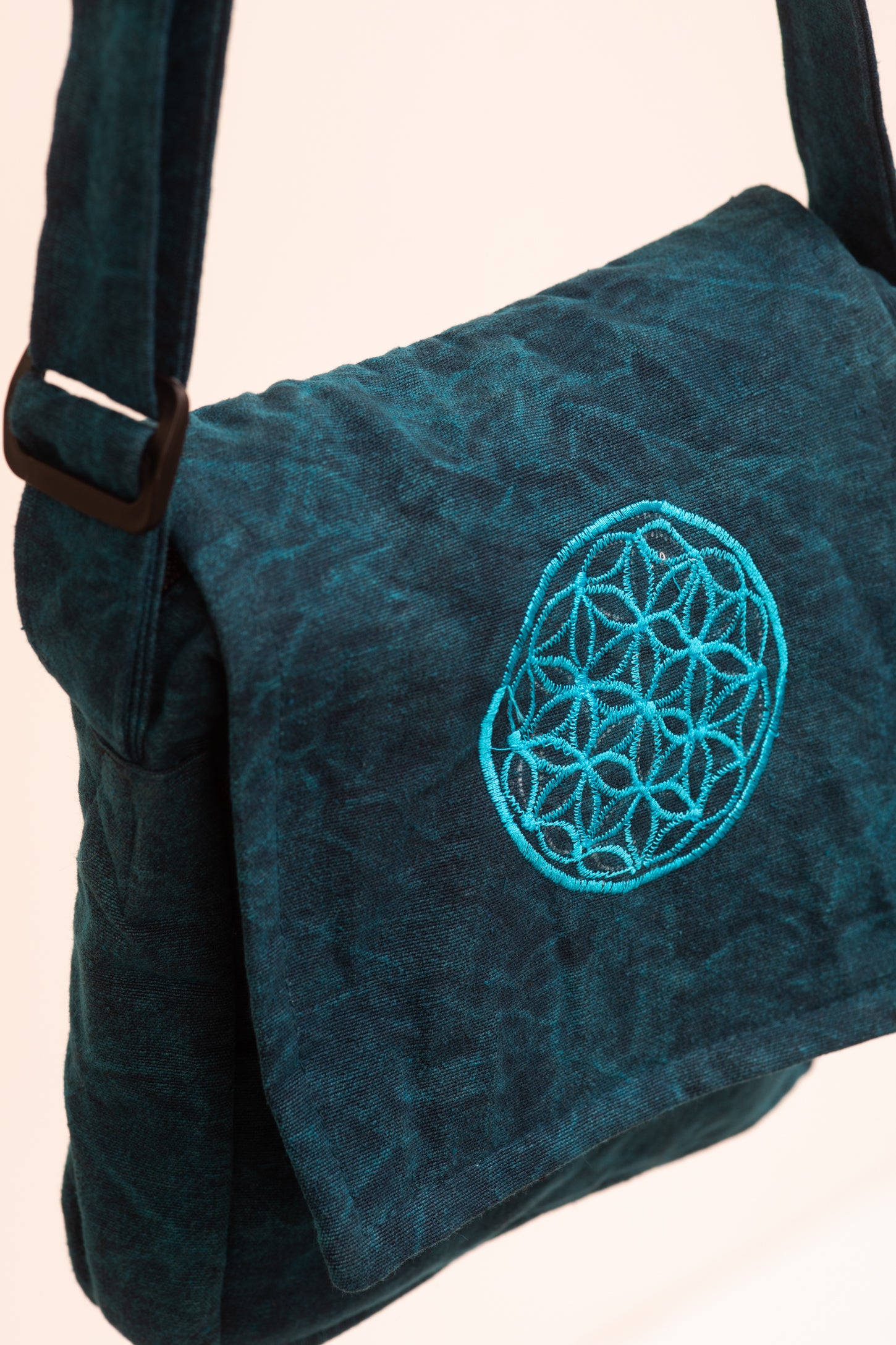 Embroidered Sacred Symbol Nepalese Bag