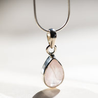 Faceted Teardrop Gem Necklace