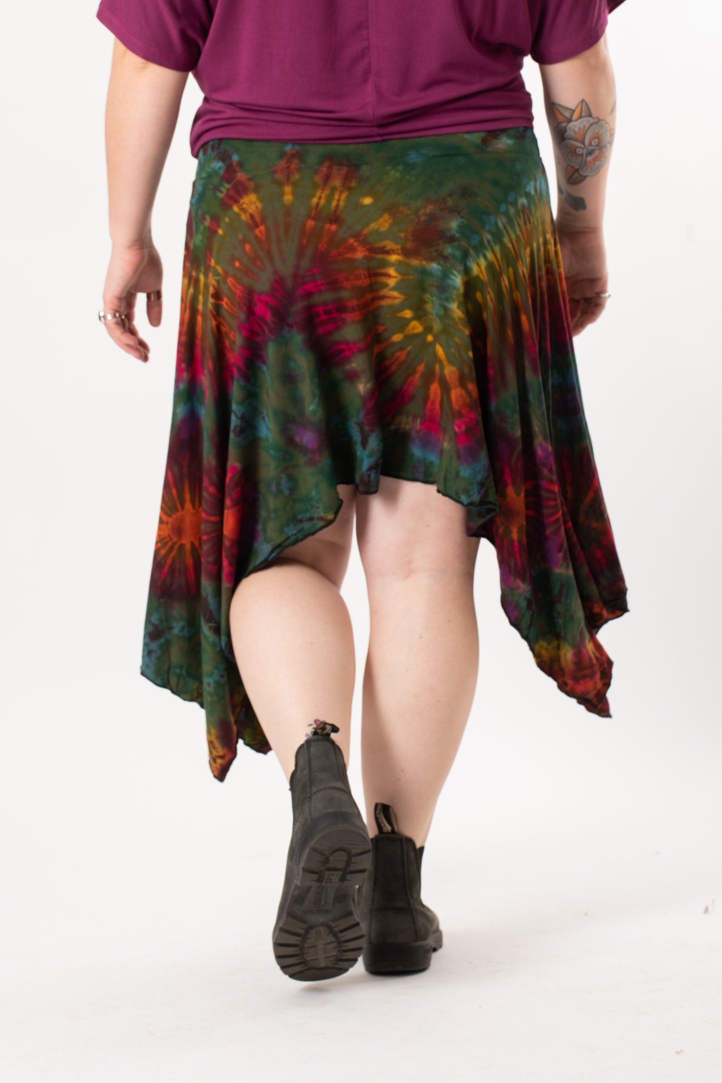 Tie dye online pixie skirt