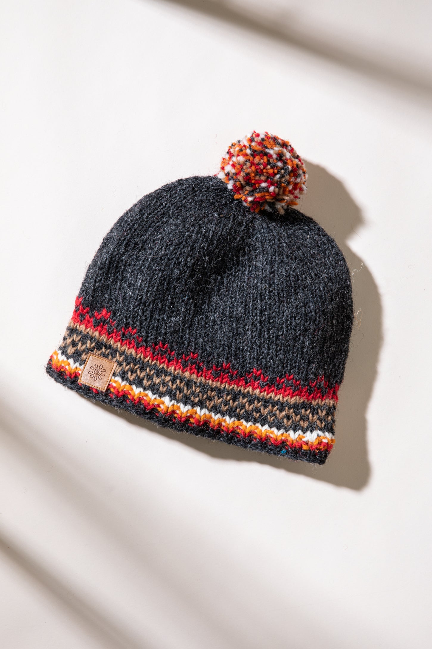 Fuego Wool Pom Pom Beanie