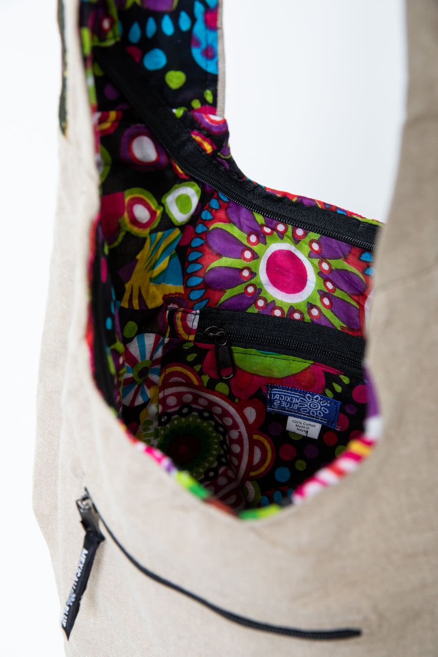 Hand Embroidered Sadu Crossbody Nepalese Bag