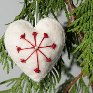 Handmade Felt Holiday Ornament