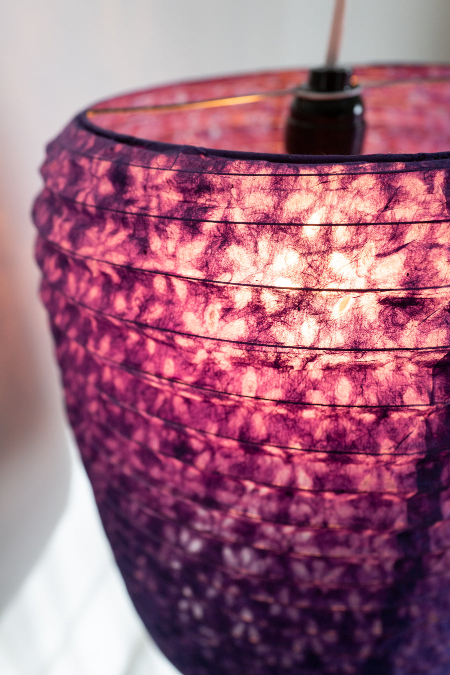 Handmade Oval Lotka Paper Lantern