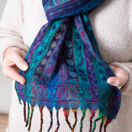 Imara Buta Blanket Scarf