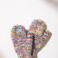 Indreni Wool Rainbow Mittens